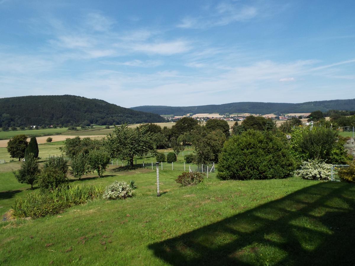 Hotel Garni Zum Reinhardswald Gewissenruh Exteriér fotografie